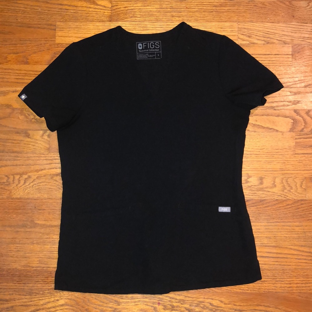 EUC Figs Casma three pocket scrub top S